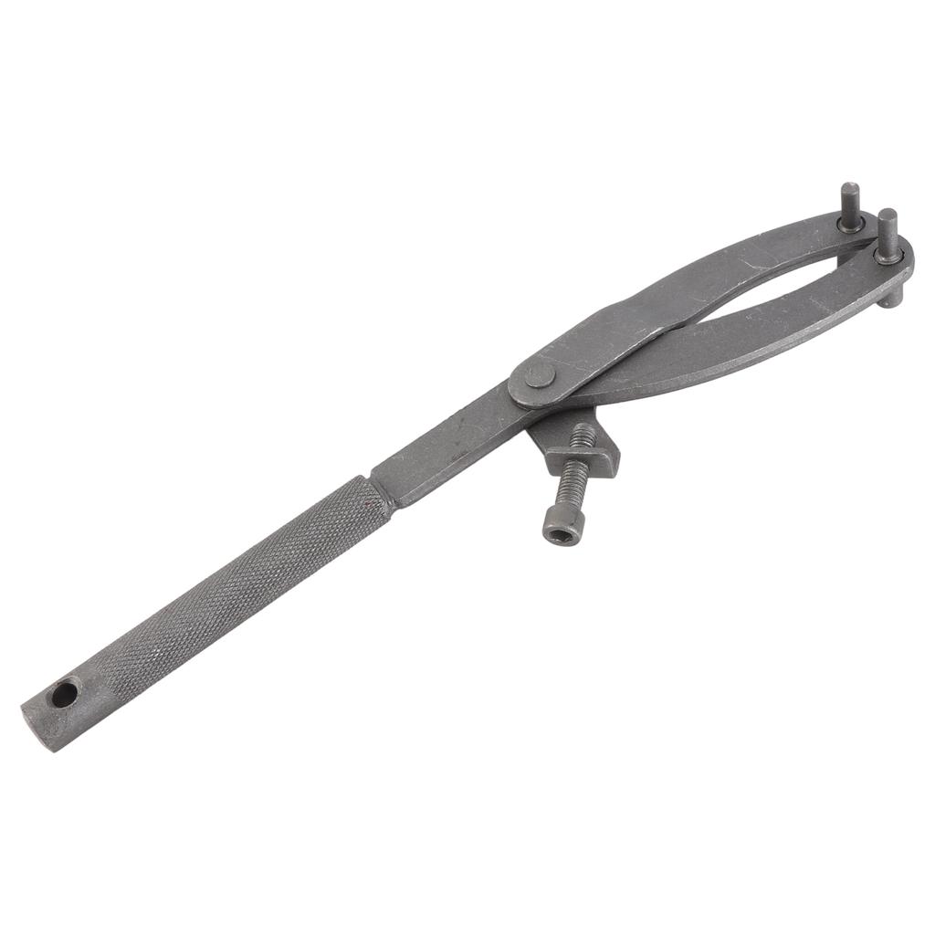 Adjustable Spanner Wrench Clutch Magneto Puller Repair Tool for Motorcycle Belt Pulley Remove Holder Repair Locking Tool