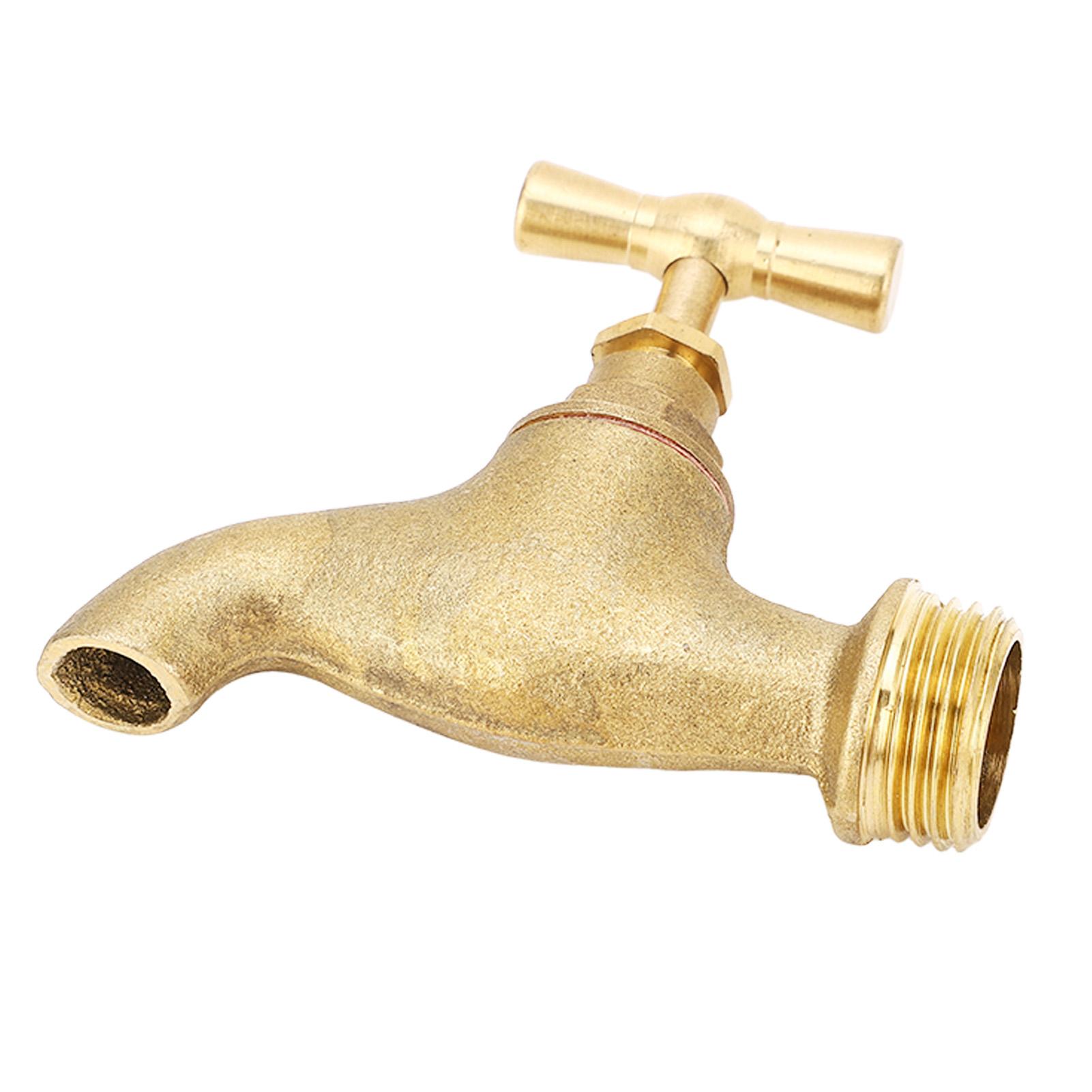 

Hose Bibb G1 2 Inch Garden Hose Threaded Hose Bibb Water Shut Off Valve Faucet for Irrigation Applications