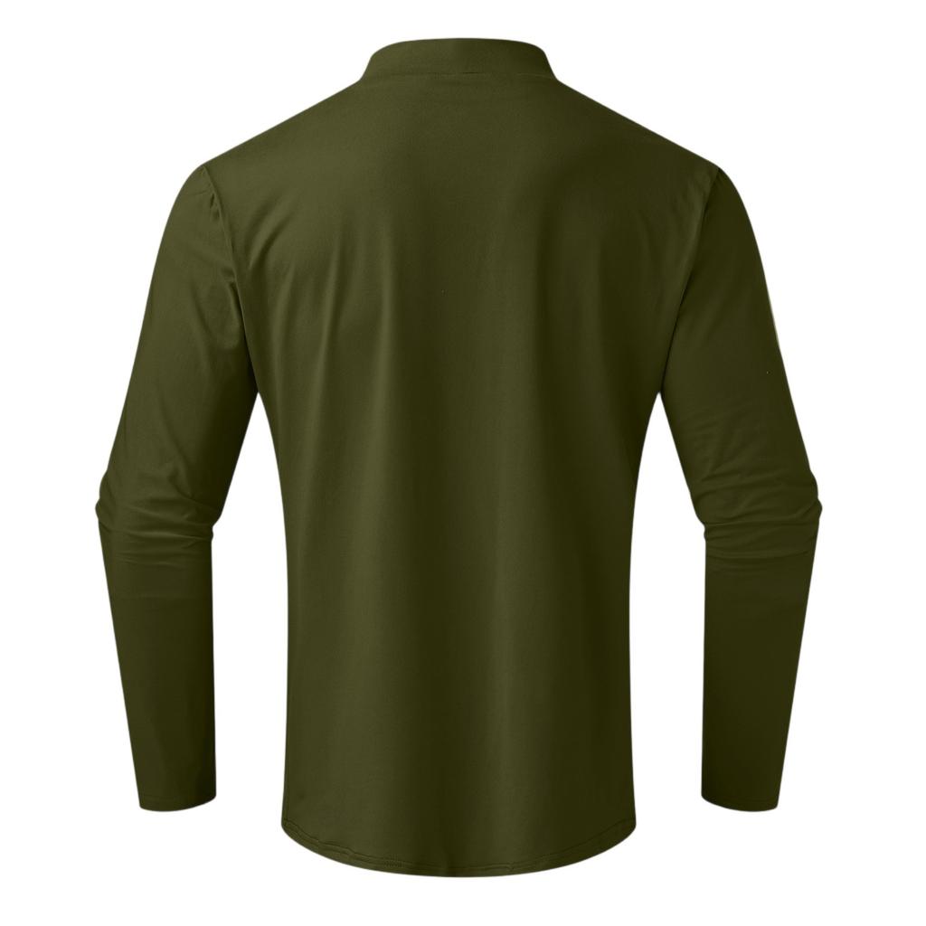 Men's Casual Slim Fit Basic Tops  Lightweight Turtleneck Pullover Shirt