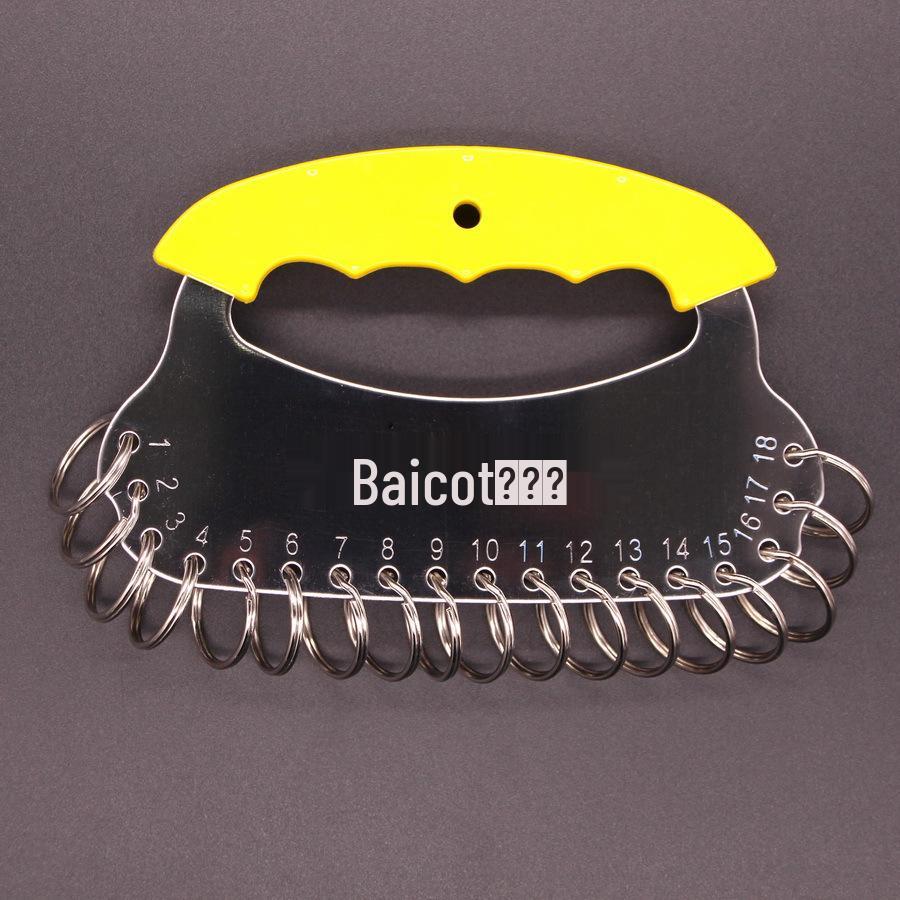 Stalowy Organizer na Klucze z Tablicą do Pisania, Brelokami do Kluczy i Żelaznym Pierścieniem