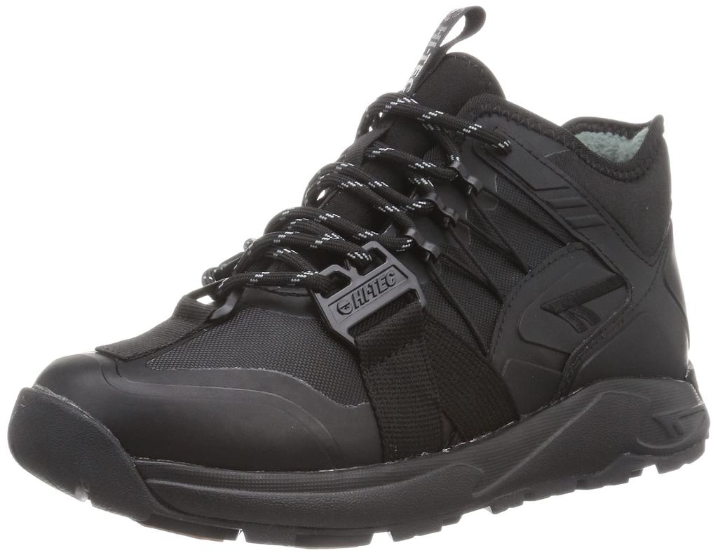 HT WTU02W NYX MID WP BLACK Size 2E Hi-Tec Snowshoes, 26.5 cm,