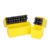 36Pcs Stamping Punch Tool Number(0‑9) Letter (A‑Z‑&) High Carbon Steel 2Pcs Box
