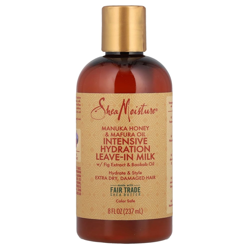 iHerb SheaMoisture Intensive Hydration Leave-In Milk with Fig & Baobab Oil, 237ml (8oz) 237ml - 1 ea