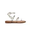 Fashion 2024 New Rivet Strong Flat Women Sandals Fashion Shoes Lightweight Non-slip Sabot Women's Summer Designer Studded Sandals