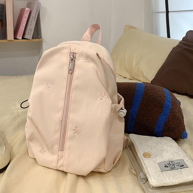 Simple Small Backpack for Girls High School and College Students