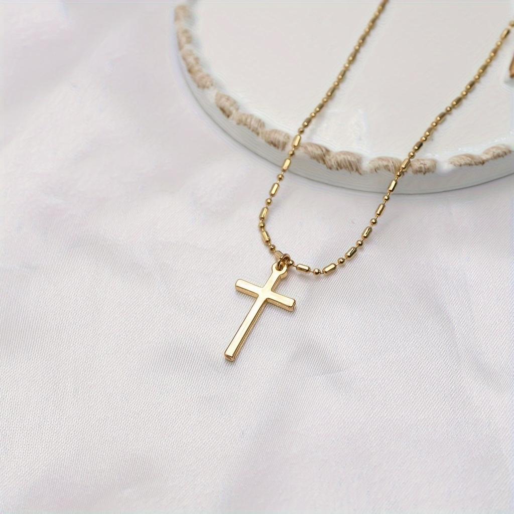 New niche temperament personalized trend export cross pendant