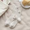 Women's Spring and Autumn Gauze Marked Antiodor Breathable Cotton Socks