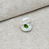 Peridot Gemstone 925 Solid Sterling Silver Pendent For Anniversary Gift Beautiful Ring
