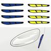 4Pcs Car Door Edges Rearview Mirror Guard Strip Protector Anti-collision waterproof Car Stickers Car Accessories Exterior