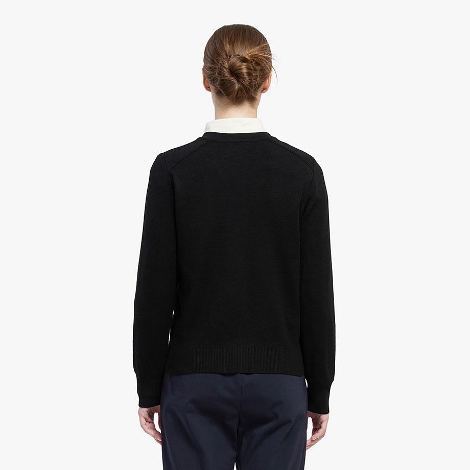 [lacoste] Women's Color Tipped Button Cardigan AF930E-55N031