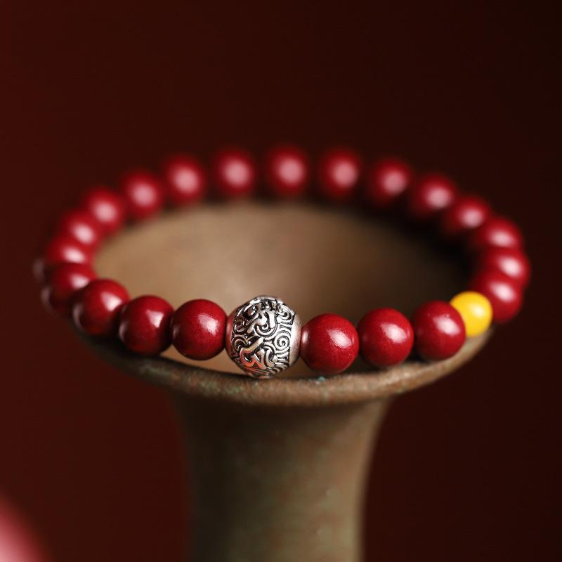 

Recommended Jewelry Six-Syllable Mantra Buddhist Bead Jewelry Purple Gold Sand Bracelet Ethnic Style Women s Single-Loop Bracelet 8mm