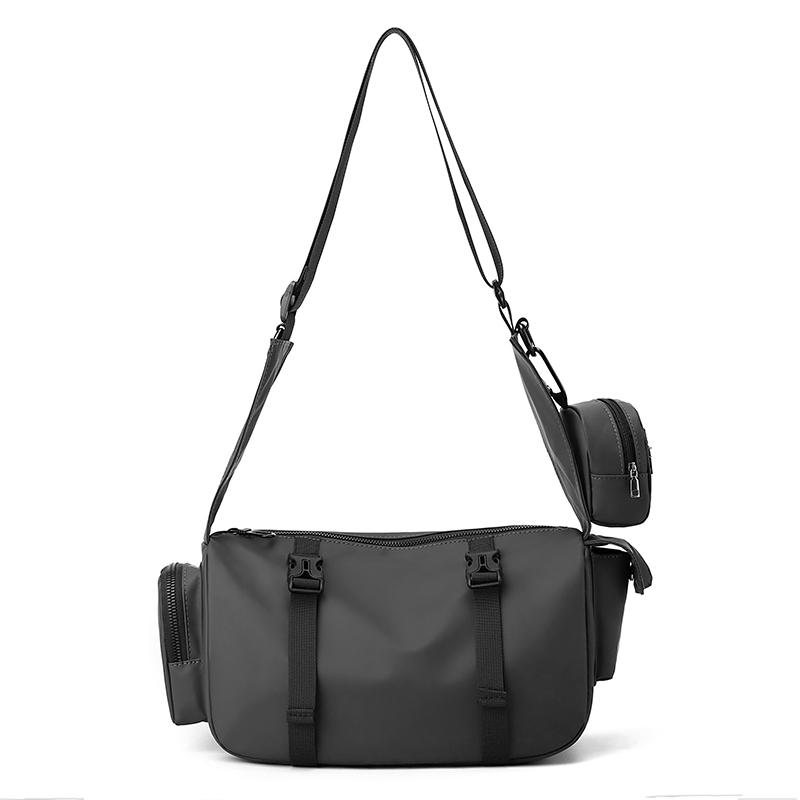 

Men s Crossbody Bag Large Capacity Shoulder Bag сірий