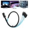 G0101 Mini SAS Cable 36P SFF‑8087 to 4SATA Server Data Line Computer Accessories
