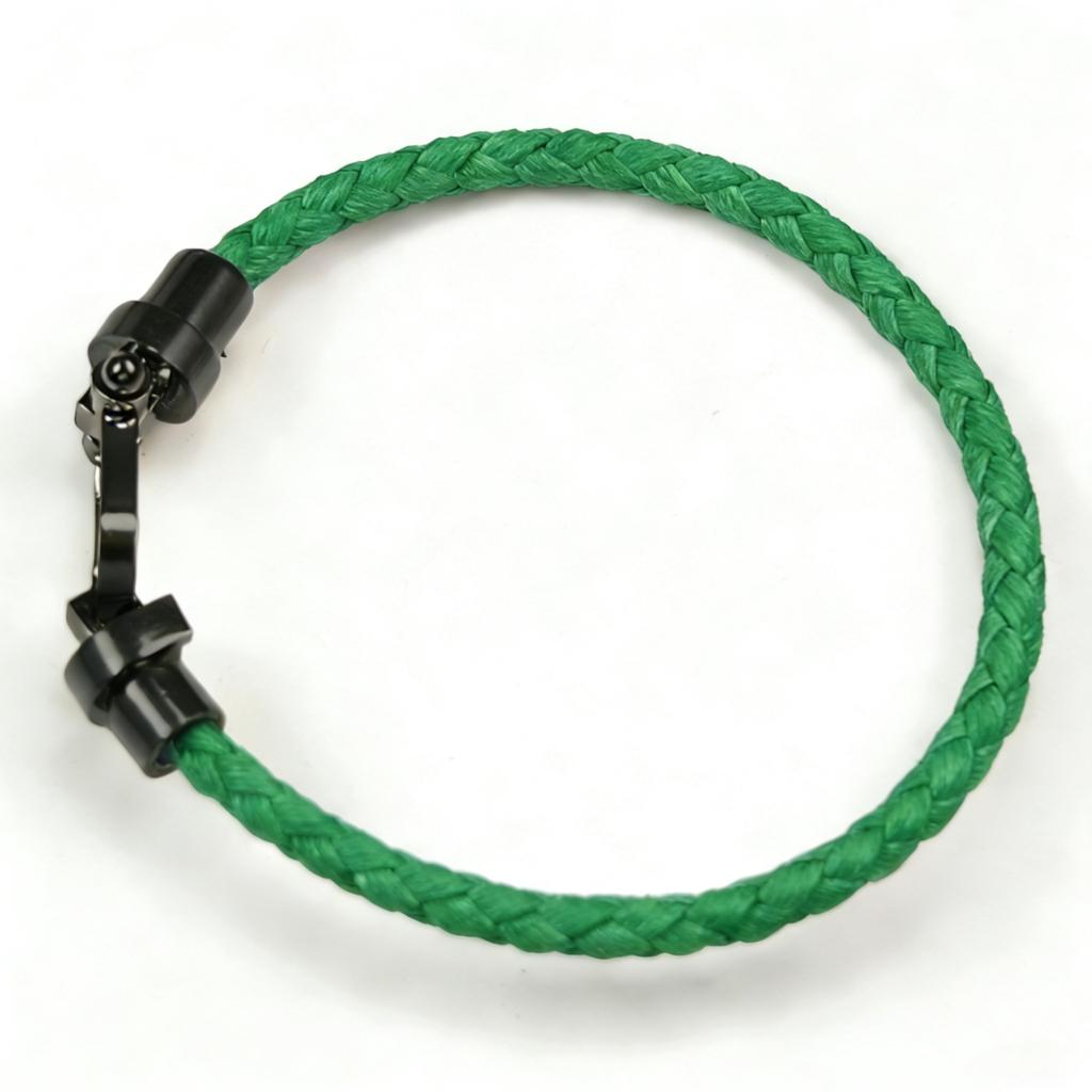 European and American Fashion U-shaped Bracelets Multi-color Braided Leather Rope Magnet Buckle Horseshoe Bracelet Personality Trend