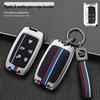 Compatible Jaguar Key Case for 22 Models: XEL, XFL, F-PACE, E-PACE, XF - Metal Shell, Key Set, Buckle Included