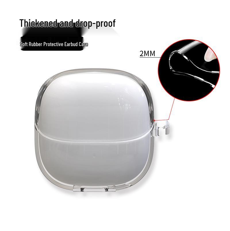 Xiaomi Buds 6 Transparent TPU Earphone Case - Drop-proof & Dust-proof Protection