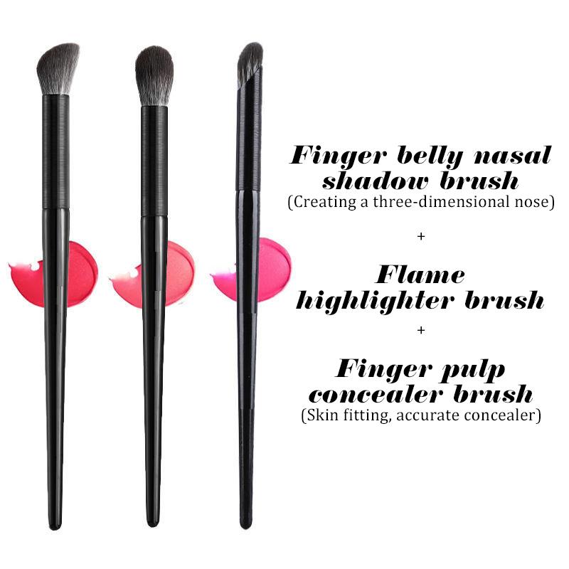 Lidschattenpinsel Weiche Zilien Schwindelgefärbt Augen Make-up Pinsel Konischer Detail Lidschattenpinsel