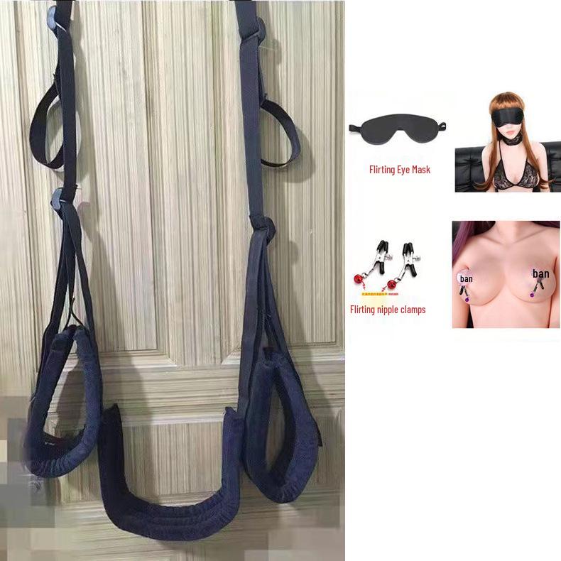 Leather Plush Door Cushion Swing - Adult Fun Alternative Toy