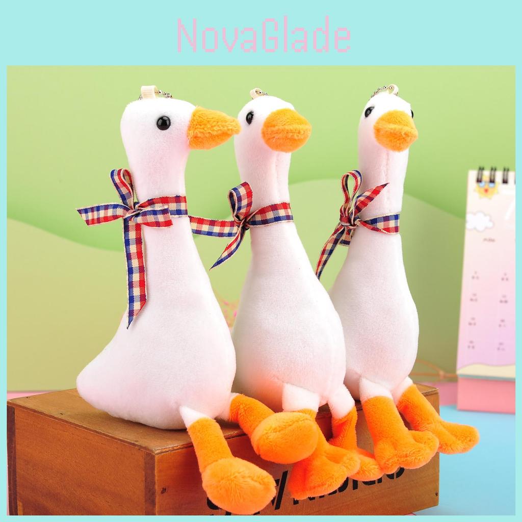 Entzückender Enten Plüsch Schlüsselanhänger Weiches Mini Plüschtier Perfekt Für Kinder Und Erwachsene