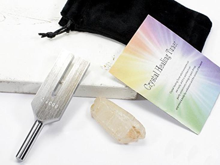 Crystal tuner crystal healing + point/space healing/sound