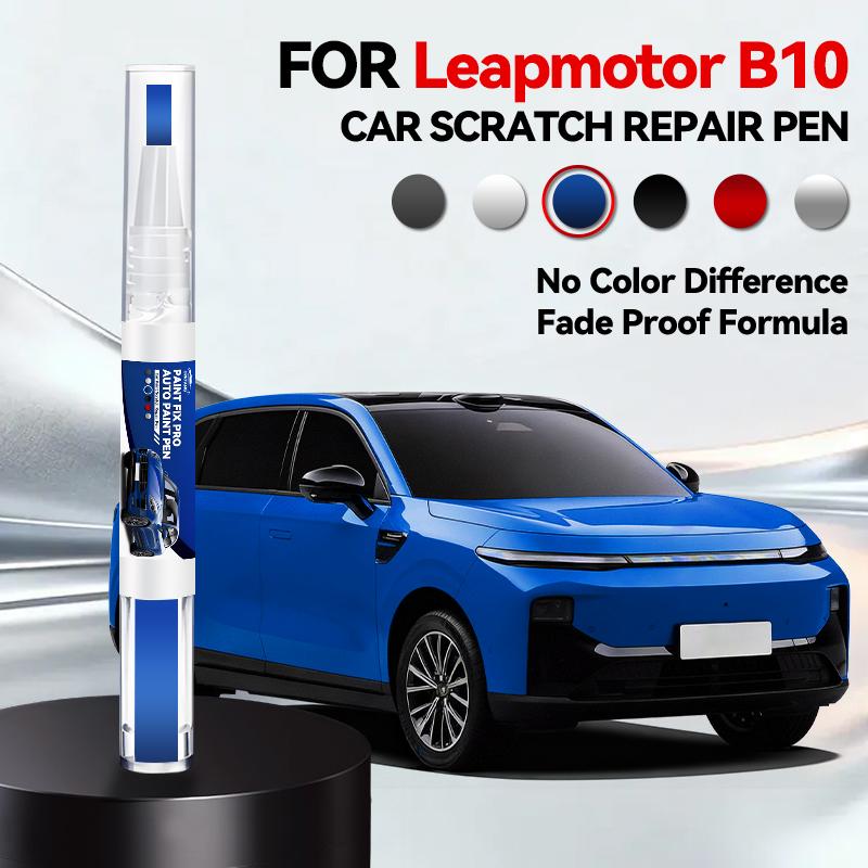 

2026 Hot Car Accessories For Leapmotor B10 Car Paint Repair Pen Touch Up Scratch Remover DIY Auto Accessories white Black 105 Gr