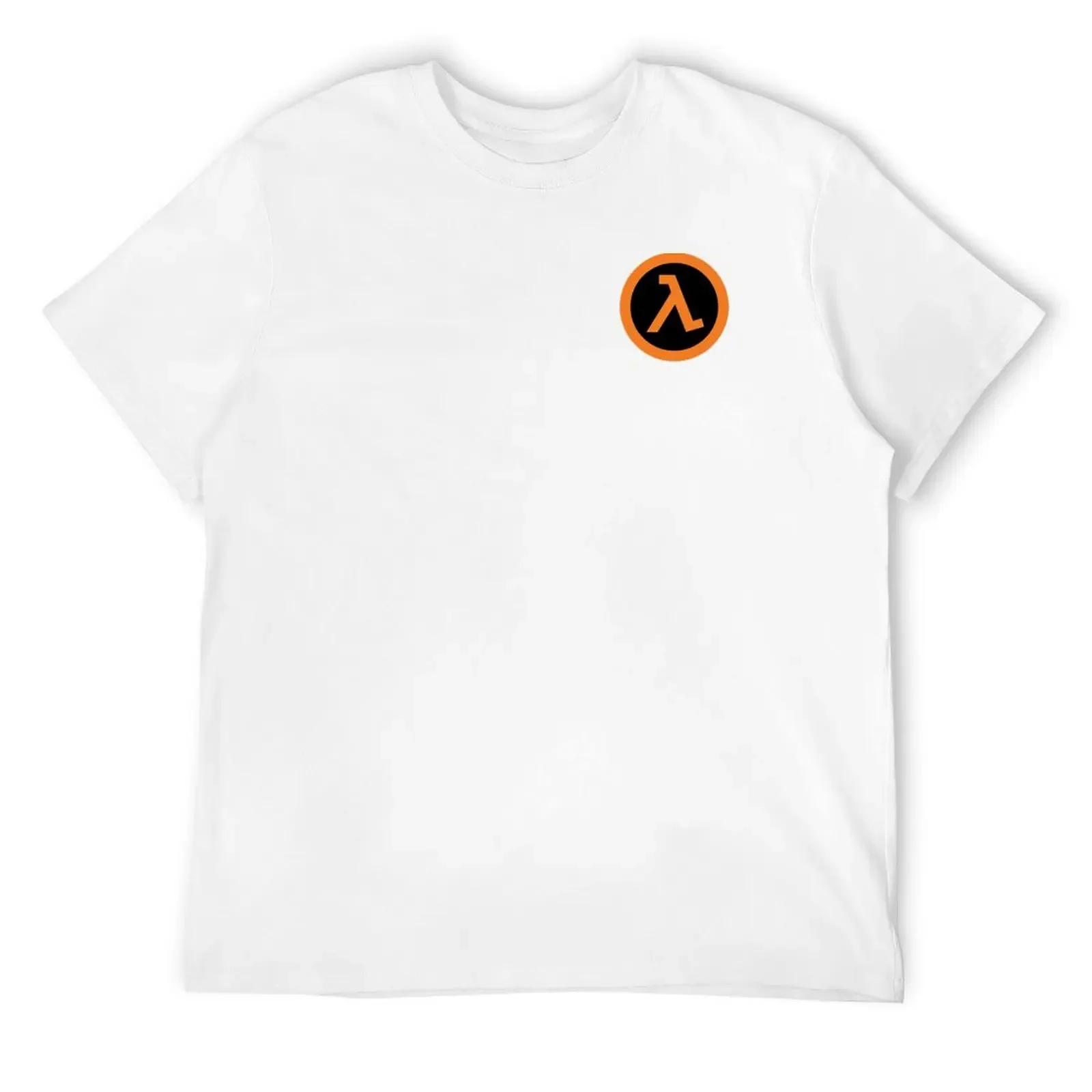 

Футболка Half Life Lambda Одежда Больших Размеров Животный Принт Для Мальчиков Графические Рубашки Мужские Женские Футболки 4XL