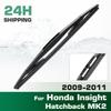 Rear Windshield Wipers Blades,Premium All-Season Wiper Blades Replacement For Honda Insight Hatchback MK2 2009-2011