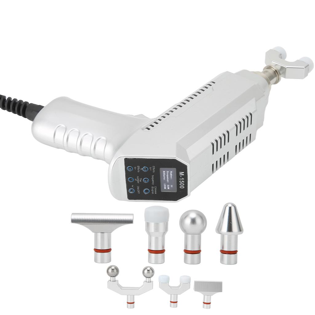 Professional Electric Spine Chiropractor 30 Gears Adjustable Strength Electric Massage GunUS Plug