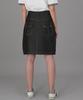 Seinteukeulu Fb Cover Pocket Elastic Skirt Fcm-1307 Black Denim Brs