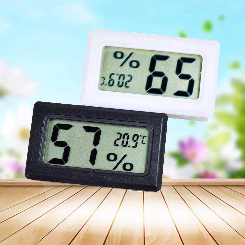 Mini Digital LCD Display Indoor Temperature Humidity Meter Thermometer Hygrometer