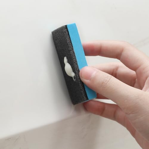 XSAJU Car Wash Sponge Set of 10 for Coating, Applying Compound, Sponge, Absorbent, Quick Drying, Sponge Brush, Sponge Wipe, Non-Scratching, EVA,