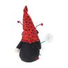 Ladybug Gnomes Tomtes Nisse Swedish Dwarfs Faceless Doll for Halloween Kitchen