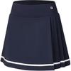 Tennis Series Fashion Comfortable Soft Tennis Sports Basic Pleated Skirt Women Skirts Dark-Blue A11W433313F-NV