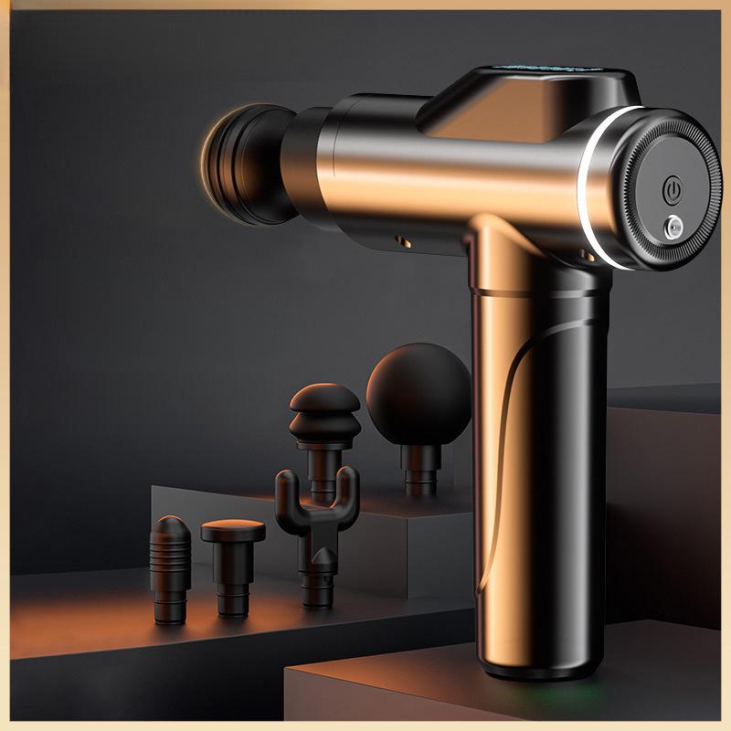 Muscle-Relaxing Tool Impact Body Massager1800mAh8Head Massage16800Turn/Minutes6Gear Adjustment3500Times/Minutes