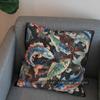 2D Japanese Style Fish-Patterned Throw Pillow Pattern Cushion Cover Suitable For Sofa Bedroom Car Pillow Cover