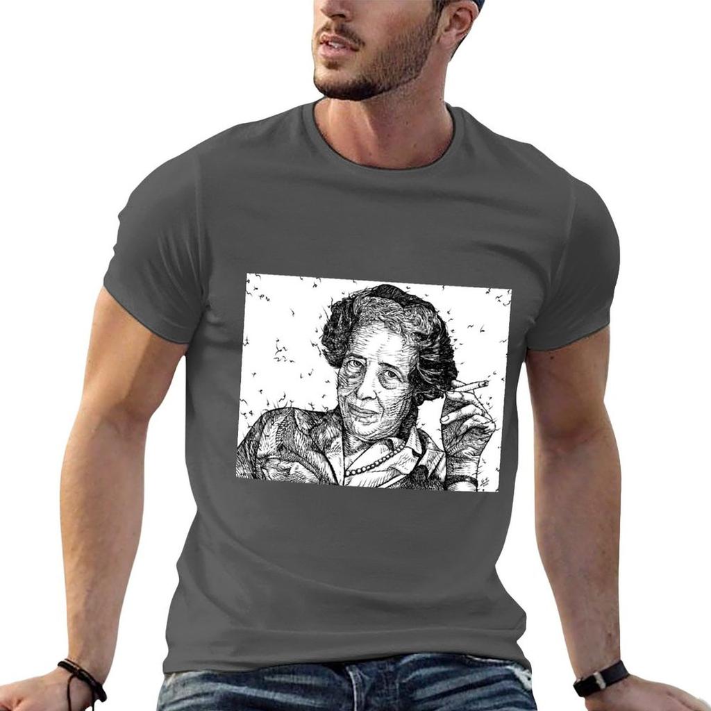 Hannah Arendt Ink Portrait 1 Tshirt Essential T Shirt Unisex T Shirt Luxury Unisex T Shirts High Quality Luxury Brand Tshirt