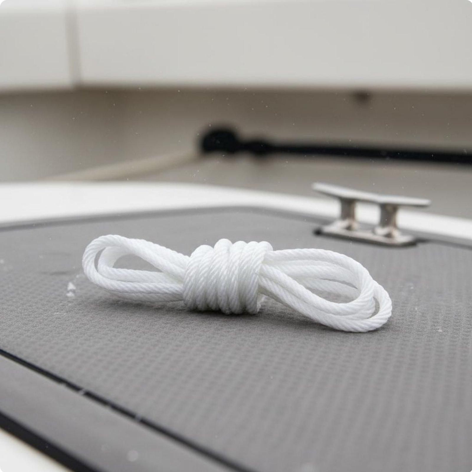 Outboard Engine Ignition Rope High Strength Outboard Engine Ignition Rope Pull Ignition Cord with Handle Long-Lasting