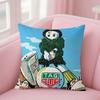 M-Malbones G-Golfs Pillow Case Square Double-Sided Printing Sofa Cushion Cover Bedroom Bedside Pillowcover