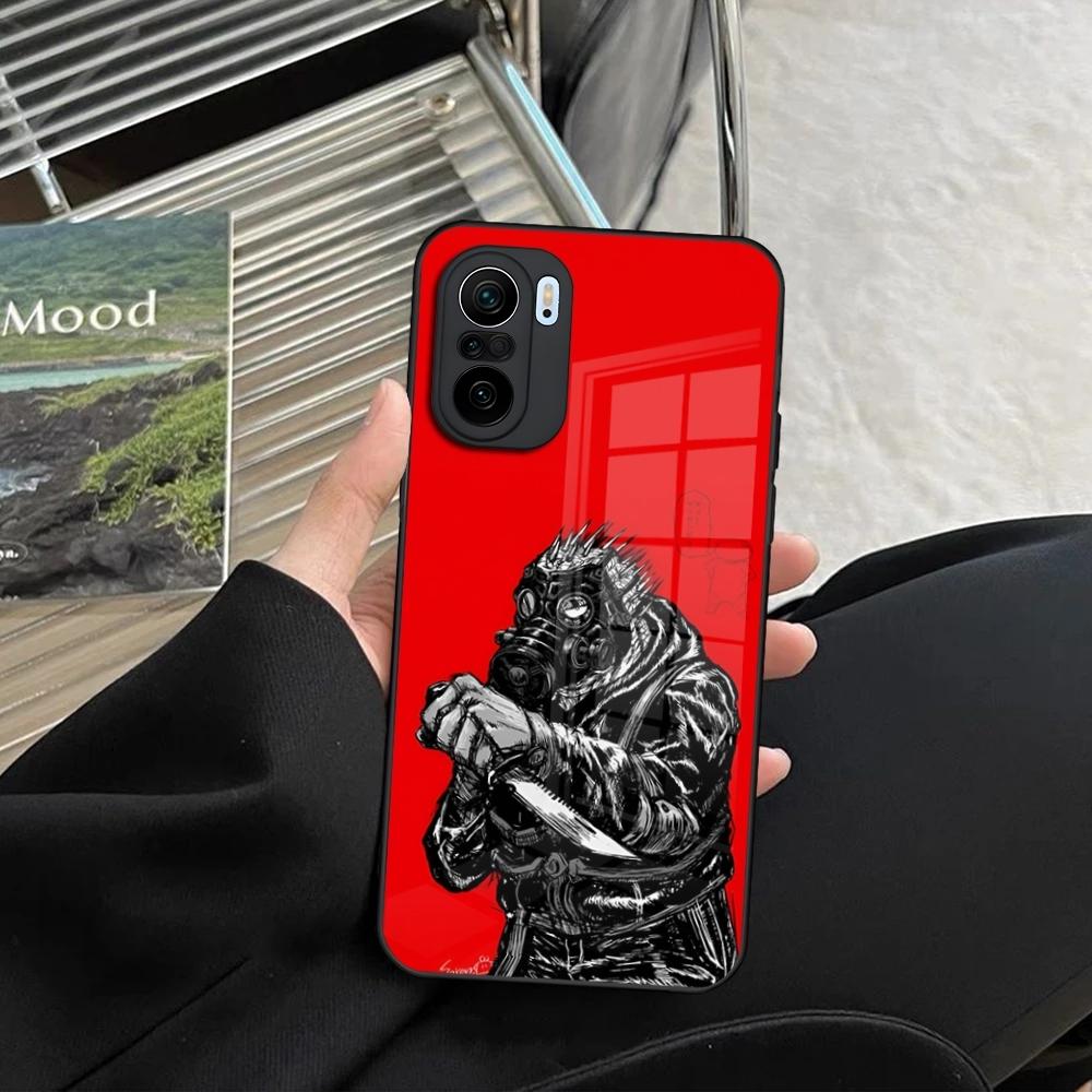 D-Dorohedoro Game Phone Case for Xiaomi 14 13 12 11 13t 12t 11t POCO M6 M5 X6 X5 F6 F5 Ultra Pro Lite 5G toughened glass