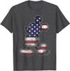 26 Disney Americana 4th of July Mickey Mouse T-Shirt New Unisex T-Shirt