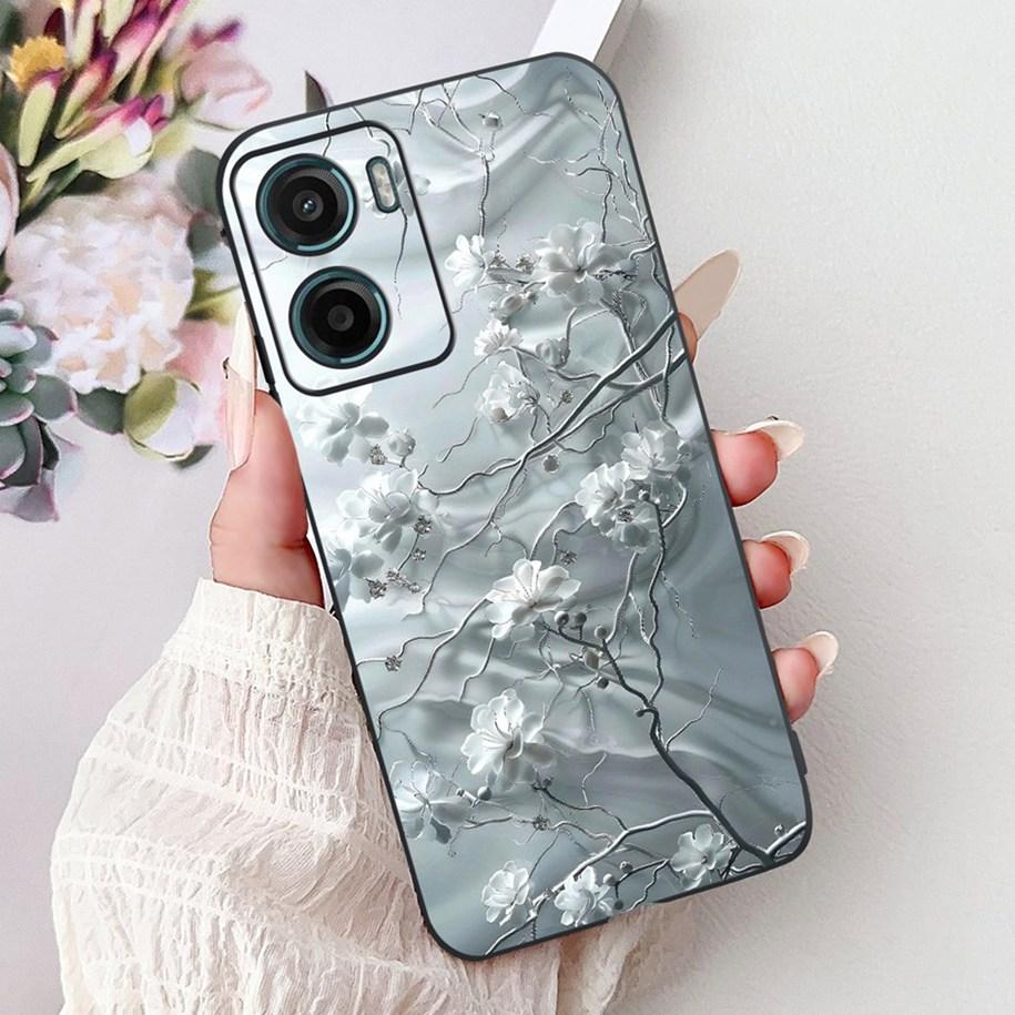 Hülle Für Motorola Moto G05 G15 E15 Abdeckung Beliebt Marmor Schmetterling Weiches Silikon Handyhülle Für MotoG05 MotoG15 G 15 G 05 Stoßfänger