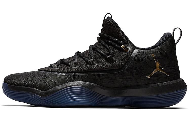 Air Jordan SuperFly 2017 Low 'Noir Or' 45