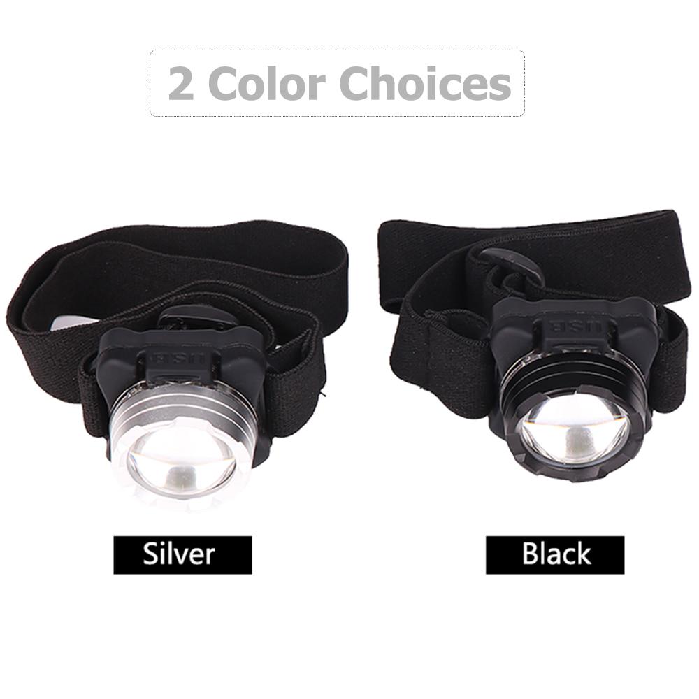 Купить 50000LM COB Светодиодная фара USB Перезаряжаемая фара Фара Белый ...