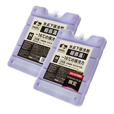 Iris Ohyama Temperature Ice Medium Set of HUGEL Ultra-Low Packs, Size, 2,