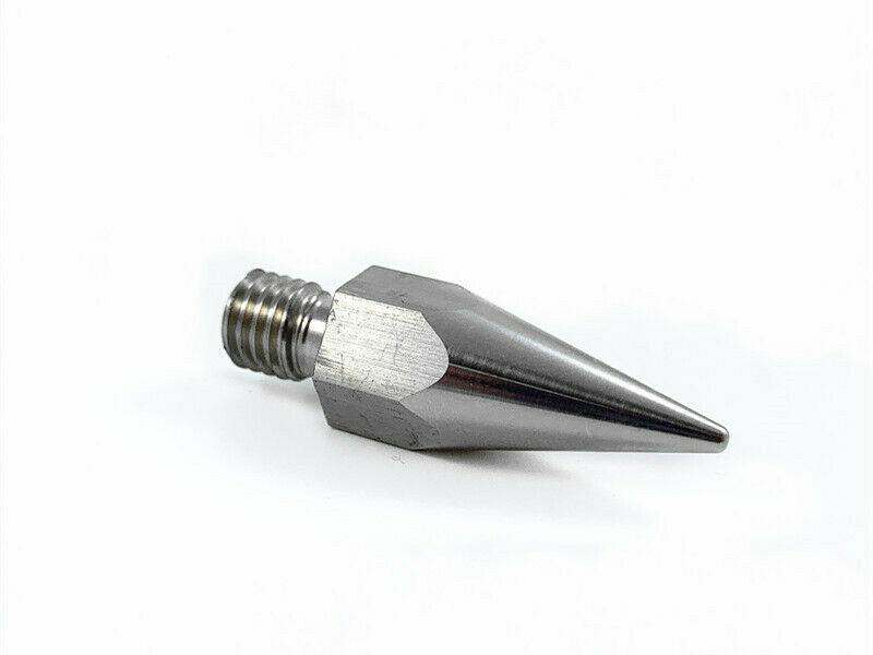 Stainless Steel Point for Mini For Prisms Pole Enhances Surveying Efficiency