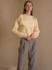 WEDNESDAY DELIGHT Wed Field Relaxed Fit Two-Tuck Trousers_Gray