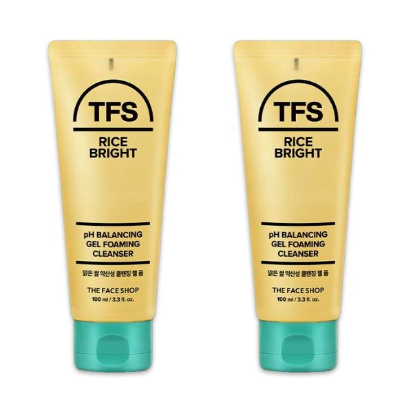 THE FACE SHOP Rice Bright Cleansing  Gel Foam / Foam Cleanser / Tube Balm / Cleansing Water / Cleansing Oil (20 Options) - DAISO