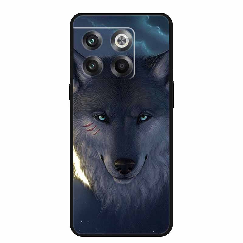 For OnePlus 10T 5G Case 1+10Pro Wolf Lion Soft TPU Silicone Back Case for OnePlus10 Pro 5G Cover Bumper Coque OnePlus 1+10T Capa