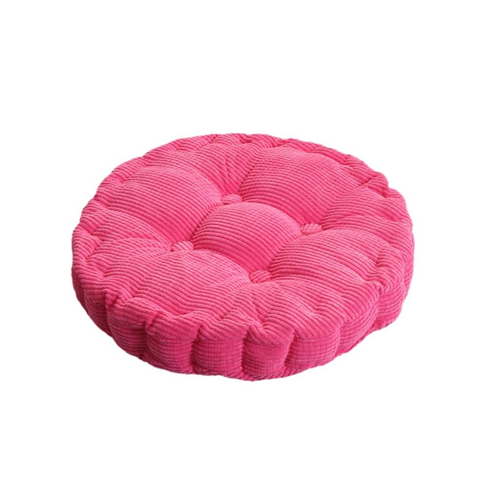 Solid Color Tufted Seat Cushion Thickened Sofa Cushion Durable Chair Mat  Office