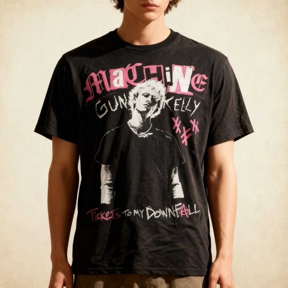 

Machine Gun Kelly Tickets To My Downfall TShirt New Unisex T-Shirt XXXXL